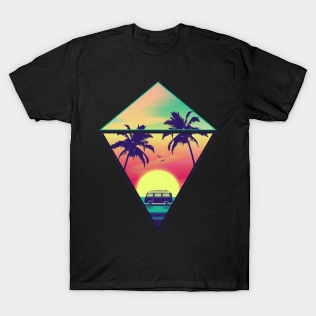 Summer Trip T-Shirt by clingcling